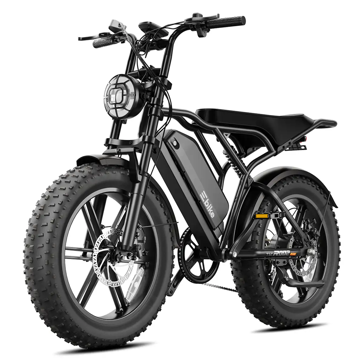 Bicicleta eléctrica TST R002 1500W con suspensión total — imagen 1