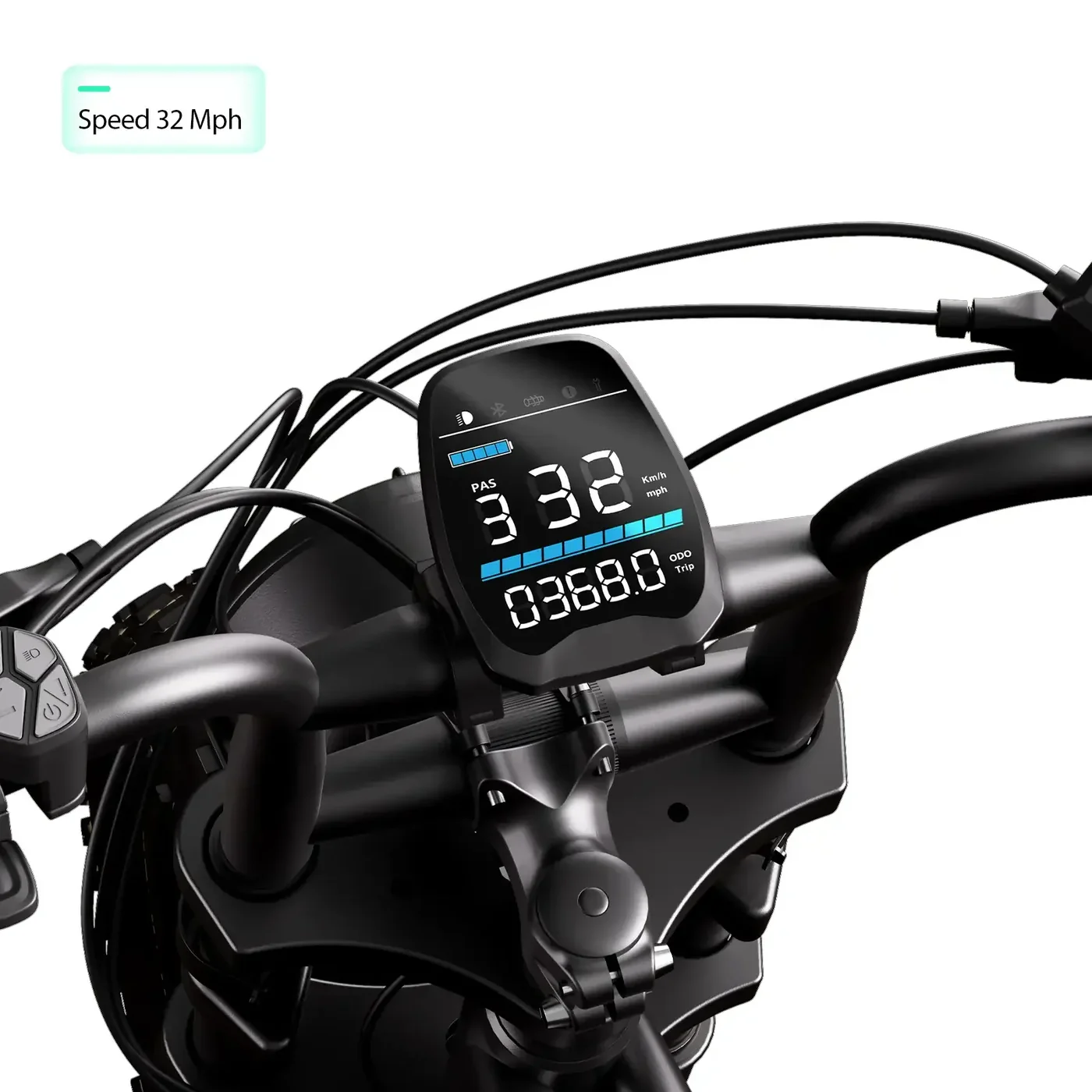Bicicleta TST R002 1500W — vista general, imagen 5